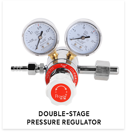 DOUBLE-STAGE PRESSURE REGULATOR