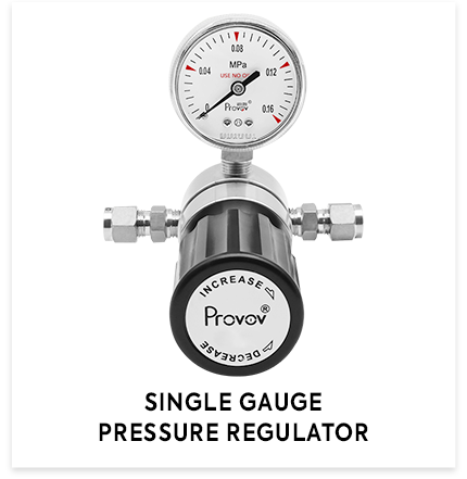 SINGLE GAUGE PRESSURE REGULATOR